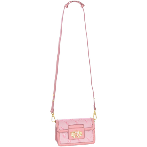 Tassen Dames Handtassen lang hengsel U.S Polo Assn. BEUWG2838MIP-BLACK Roze