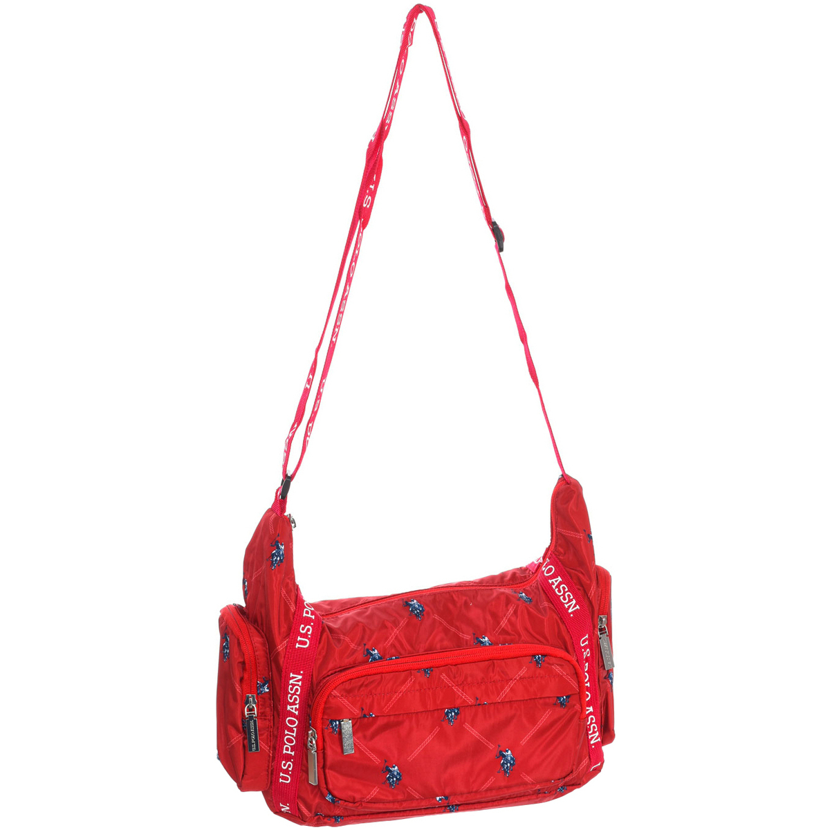 Tassen Dames Handtassen lang hengsel U.S Polo Assn. BIUYU5391WIY-RED Rood