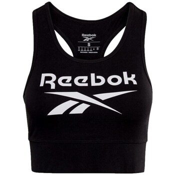 Textiel Dames T-shirts & Polo’s Reebok Sport TOP MUJER DEPOTTIVO  GL2544 Zwart