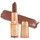 schoonheid Dames Lipstick Makeup Revolution Lippenstift Iconic Matte Nude Brown