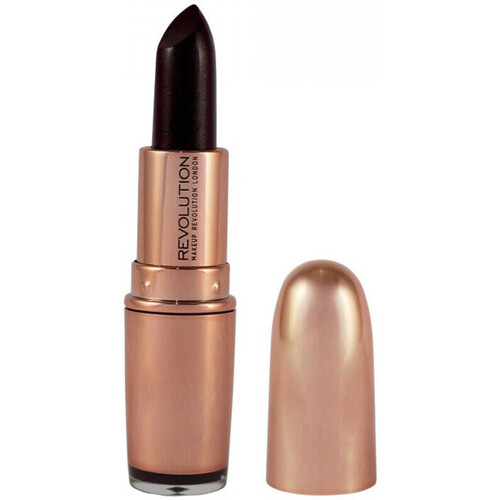 schoonheid Dames Lipstick Makeup Revolution Roségouden Lippenstift - Diamond Life Brown