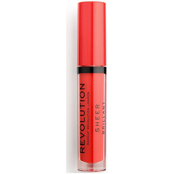 schoonheid Dames Lipgloss Makeup Revolution Transparante Glanzende Lipgloss - 132 Cherry Orange