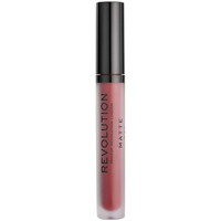 schoonheid Dames Lipgloss Makeup Revolution Matte Lipgloss - 147 Vampire Brown