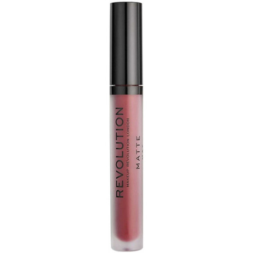 schoonheid Dames Lipgloss Makeup Revolution Matte Lipgloss - 147 Vampire Brown