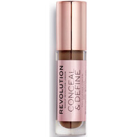 schoonheid Dames Concealer & corrector Makeup Revolution Concealer Verbergen & Definiëren - C18 Brown