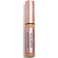 schoonheid Dames Concealer & corrector Makeup Revolution Concealer Conceal & Define Super Size - C12 Brown