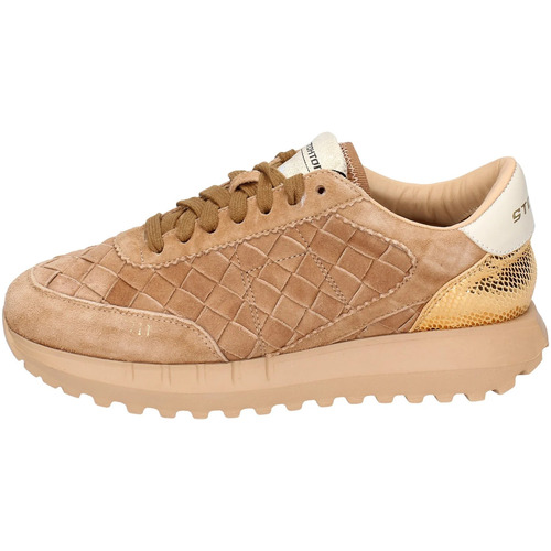 Schoenen Dames Sneakers Stokton EY972 Brown