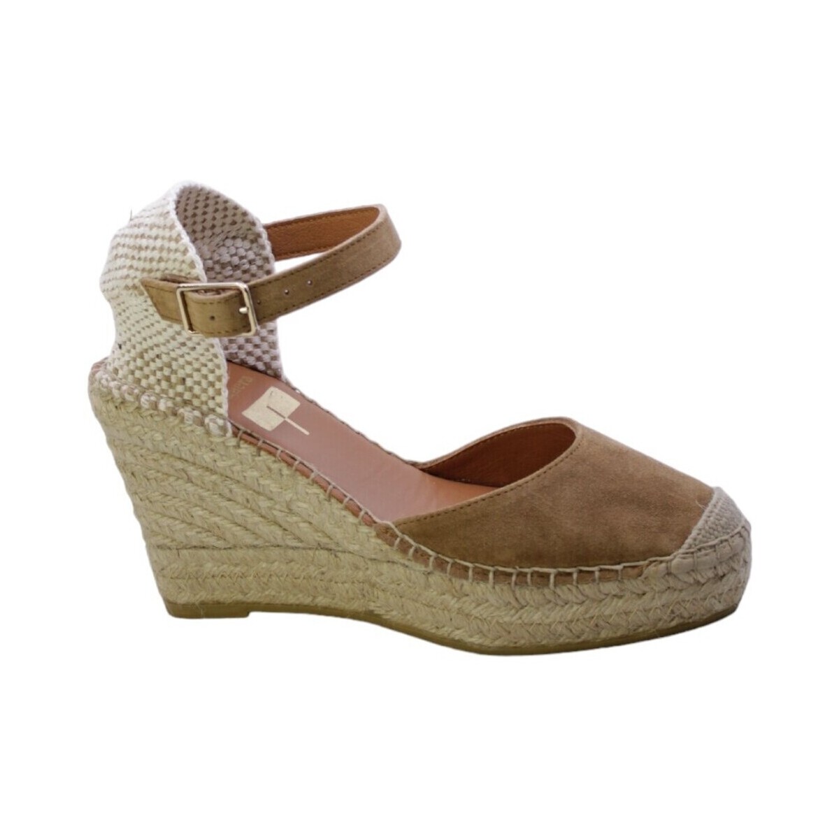Schoenen Dames Sandalen / Open schoenen Viguera Sandalo Espadrillas Donna Cuoio 1632/24 Brown