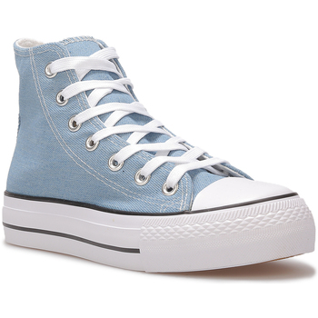 Schoenen Dames Sneakers La Modeuse 70775_P165650 Blauw