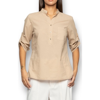 Textiel Dames Overhemden Kocca DATO 30401 Brown