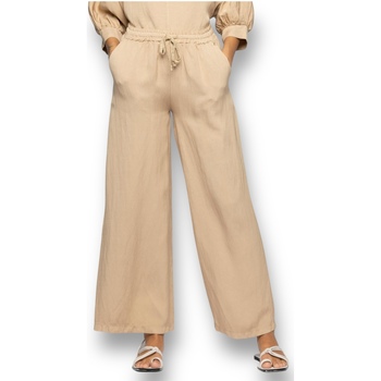 Textiel Dames Broeken / Pantalons Kocca GUS 30401 Brown
