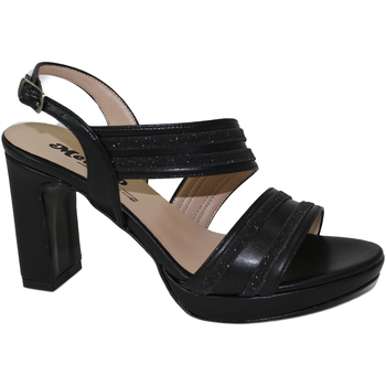 Schoenen Dames Sandalen / Open schoenen Melluso MEL-E24-J648-NE Zwart