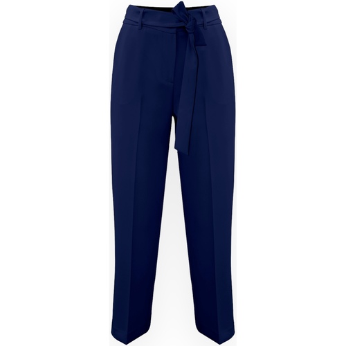 Textiel Dames Broeken / Pantalons Kocca TATY 72321 Blauw