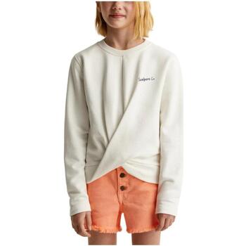 Textiel Meisjes Sweaters / Sweatshirts Scalpers  Wit