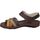 Schoenen Dames Sandalen / Open schoenen Walk & Fly 3861-43170 Brown