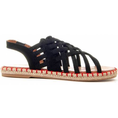 Schoenen Dames Sandalen / Open schoenen Purapiel 89295 Zwart