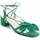 Schoenen Dames Sandalen / Open schoenen Leindia 89312 Groen