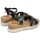 Schoenen Dames Sandalen / Open schoenen Porronet 3027 Zwart