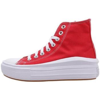 Schoenen Dames Lage sneakers Converse CHUCK TAYLOR ALL STAR MOVE Rood