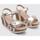 Schoenen Dames Sandalen / Open schoenen Panama Jack ROMY SHINE B1 Goud