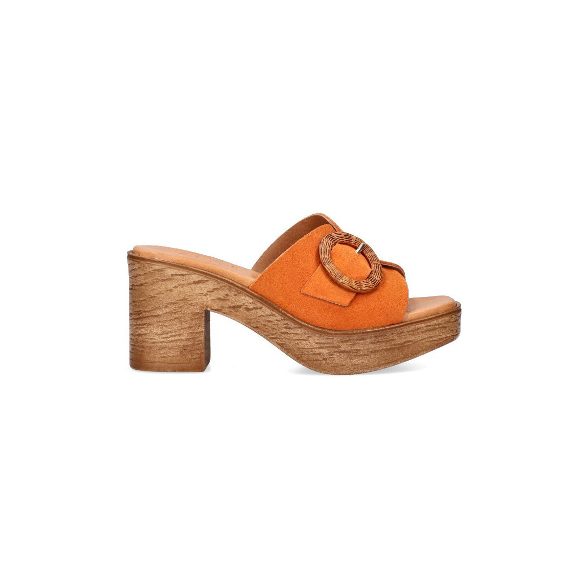 Schoenen Dames Sandalen / Open schoenen Luna Collection 74732 Orange