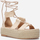 Schoenen Dames Sandalen / Open schoenen La Modeuse 70850_P165937 Beige