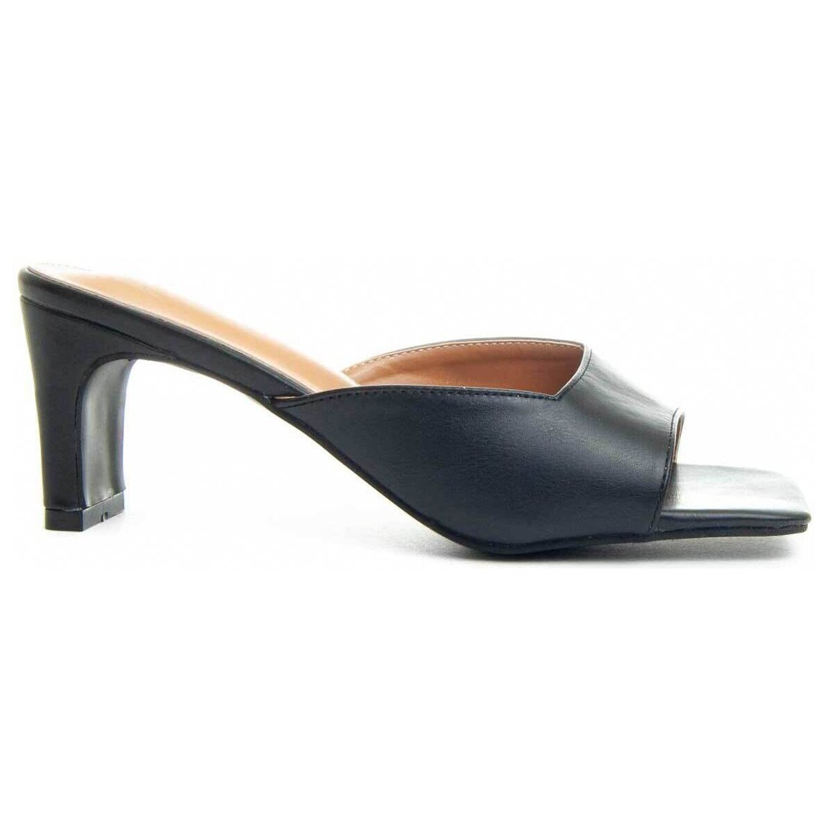 Schoenen Dames Sandalen / Open schoenen Leindia 89364 Zwart