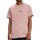 Textiel Heren T-shirts & Polo’s Fred Perry Fp Embroidered T-Shirt Roze