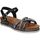 Schoenen Dames Sandalen / Open schoenen Isteria 24095 Zwart