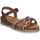 Schoenen Dames Sandalen / Open schoenen Isteria 24095 Brown