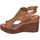 Schoenen Dames Sandalen / Open schoenen Top3 SR24488 Brown