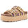 Schoenen Dames Sandalen / Open schoenen Colors of California Platform Sandal In Raffia Brown