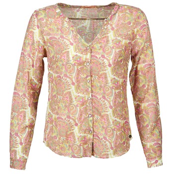Textiel Dames Overhemden DDP GARDENIA Roze / Groen