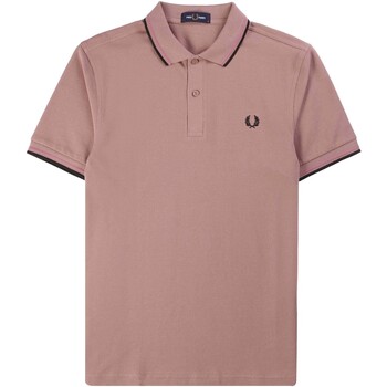 Fred Perry Fp Twin Tipped Fred Perry Shirt Roze