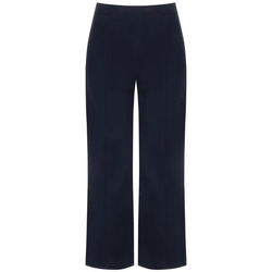 Textiel Dames Broeken / Pantalons Rinascimento CFC0117406003 Bleu marine
