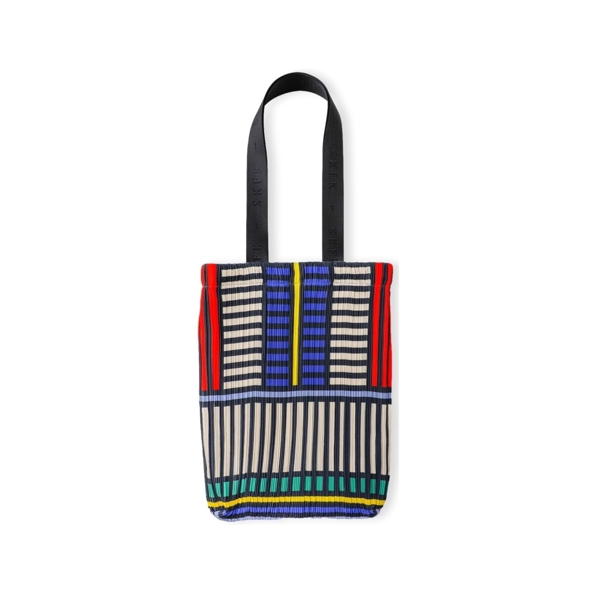 Tassen Dames Portefeuilles Skfk Haundi Bag - Lines Multicolour