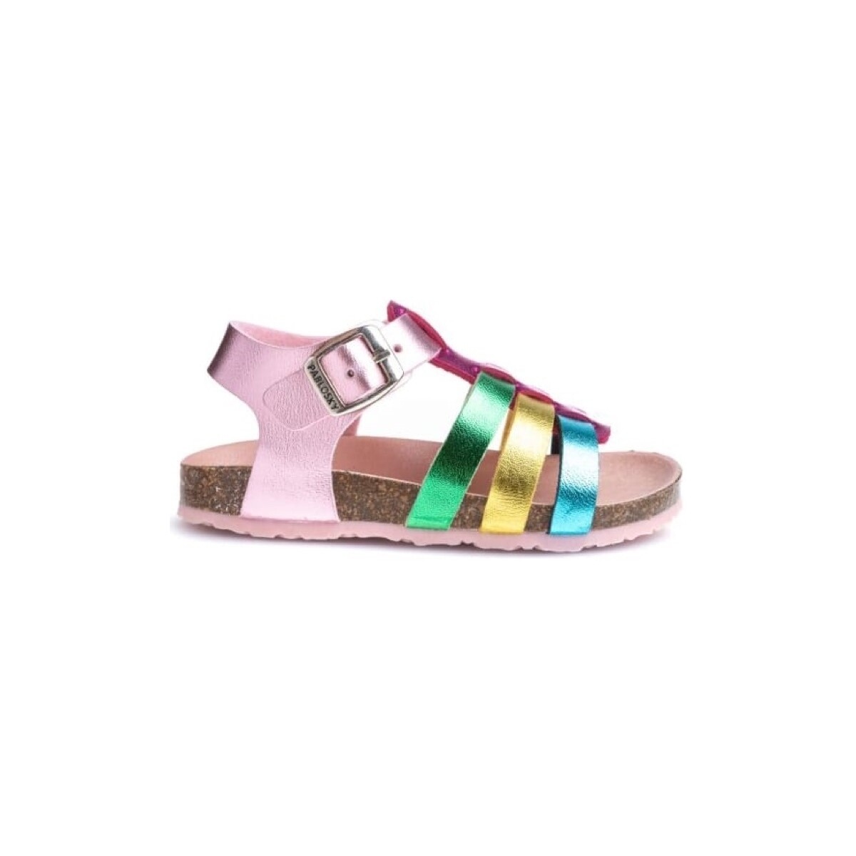 Schoenen Kinderen Sandalen / Open schoenen Pablosky Laminado Kids Sandals 428870 Y - Laminado Rosa Multicolour