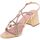 Schoenen Dames Sandalen / Open schoenen Bibi Lou Sandalo Donna Nudo 860z00hg Roze