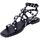 Schoenen Dames Sandalen / Open schoenen Bibi Lou Sandalo Donna Nero 890z80hg/24 Zwart