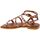 Schoenen Dames Sandalen / Open schoenen Bibi Lou Sandalo Donna Cuoio 890z80hg/24 Brown