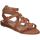 Schoenen Dames Sandalen / Open schoenen Isteria 24104 Brown