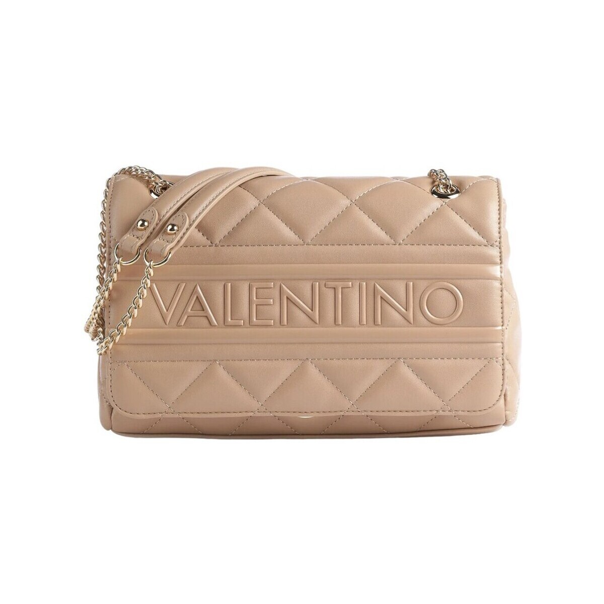 Tassen Dames Handtassen kort hengsel Valentino Handbags VBS51O05 005 Beige
