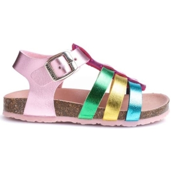 Schoenen Kinderen Sandalen / Open schoenen Pablosky Laminado Kids Sandals 28870 K - Laminado Rosa Multicolour