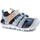 Schoenen Kinderen Sandalen / Open schoenen Pablosky Grey Kids Sandals 976850 Y - Grey/Jeans/Navy Grijs