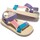 Schoenen Dames Sandalen / Open schoenen D.Franklin BASKETS  DFSH361007 Multicolour