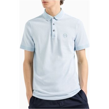 Textiel Heren T-shirts & Polo’s EAX 8NZF76 Z8M5Z Blauw