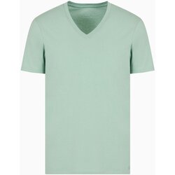 Textiel Heren T-shirts korte mouwen EAX 8NZT75 ZJA5Z Groen