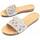Schoenen Dames Sandalen / Open schoenen Leindia 89599 Zilver