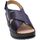 Schoenen Dames Sandalen / Open schoenen Enval Sandalo Donna Nero 5783700 Zwart