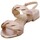 Schoenen Dames Sandalen / Open schoenen Yanema YanÉma galia Sandalo Donna Champagne Y23-20 Geel